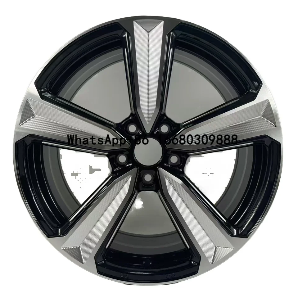 New 17-20inch Forged Five-Spoke Passenger Car Wheels 5X112PCD 8j Width Alloy Wheel Hub for VW 19inch Cars Rims