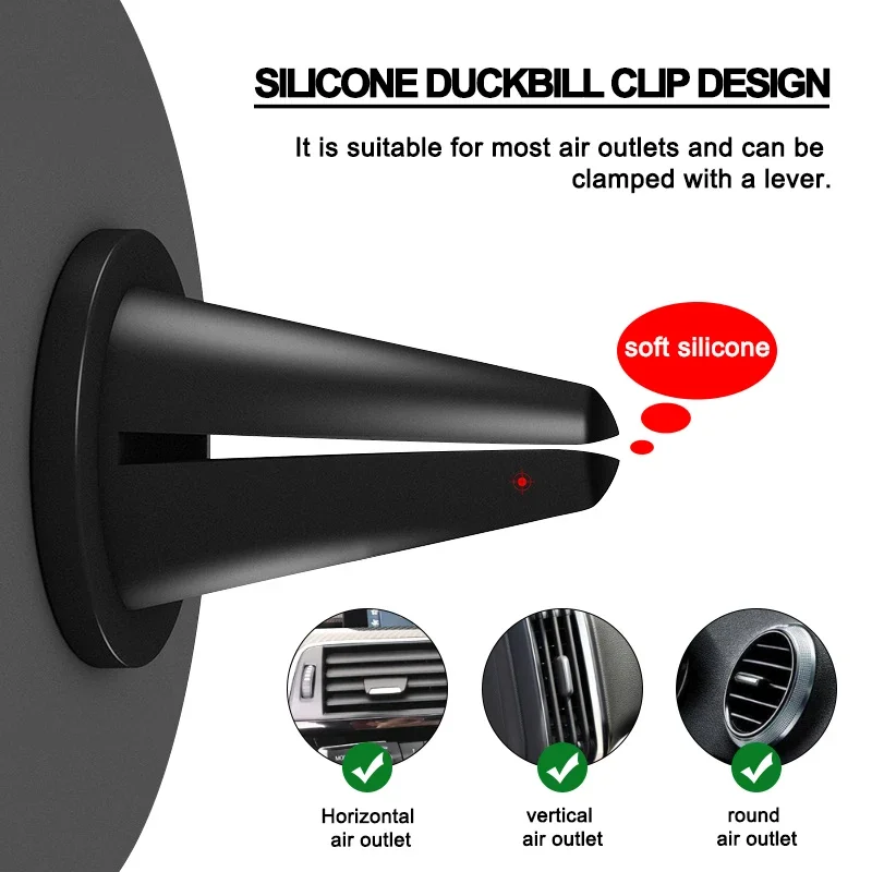 Car Phone Holder Air Vent Mount Clip for Skoda Fabia 2 3 Karoq Kodiaq Octavia 3 Superb 2 3 Combi Yeti Kamiq Scala Accessories - view 6