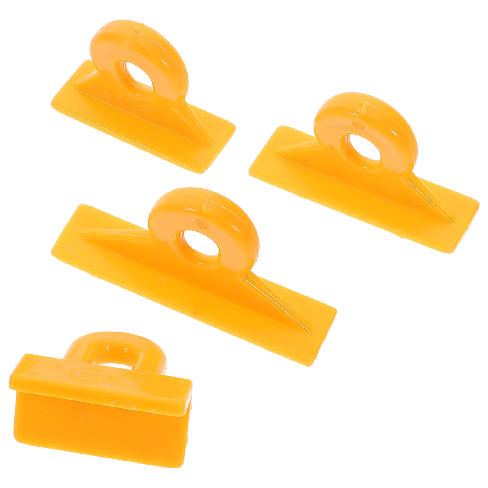 

4 pcs Tools Dent Remover Kit Professional Puller Pad Suction Hooks Glass Tool ange Color