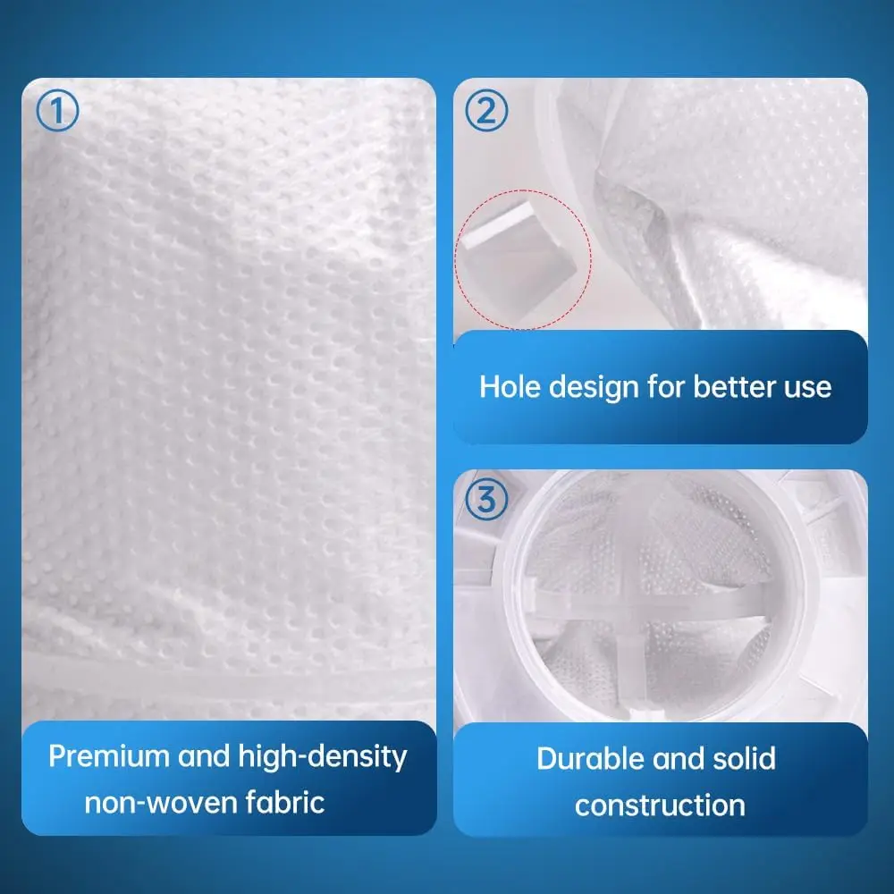 فلتر بديل VF110 لـ BLACK+DECKER Dustbuster CHV9610 CHV1210 CHV1410 CHV1510 BDH2000L (4 مرشحات + 1 فرشاة)