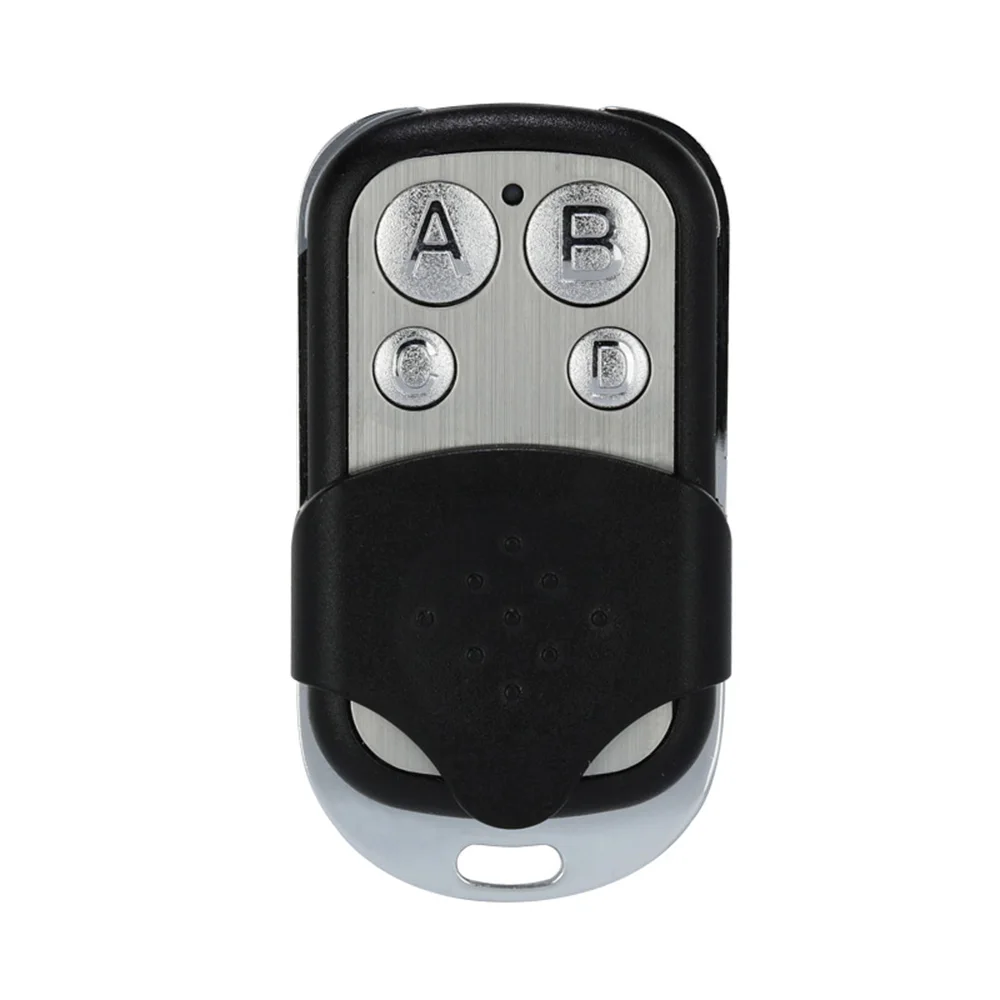 Universal 4 Buttons Garage Door Opener Remote Control 433MHZ Clone Fixed Learning Code Duplicator Garage