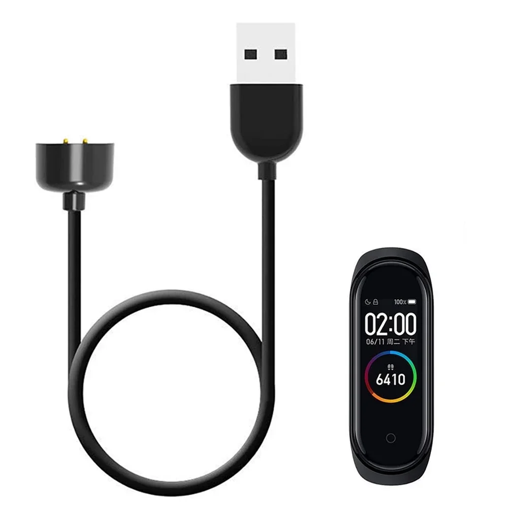 Adaptador de Cable de carga rápida USB para Xiaomi Mi Band 5, reemplazo de Cable para Xiaomi Mi Band 6 7, Cable cargador de pulsera inteligente