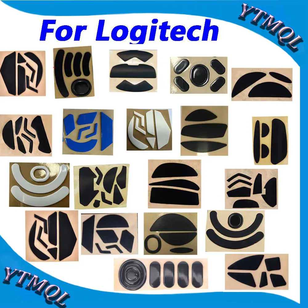 20Set Alas Roda Mouse 0.6Mm Alas Kaki Mouse Alas Roda untuk Logitech G502 G703 GPro Mouse Laser Pengganti Mouse Gaming