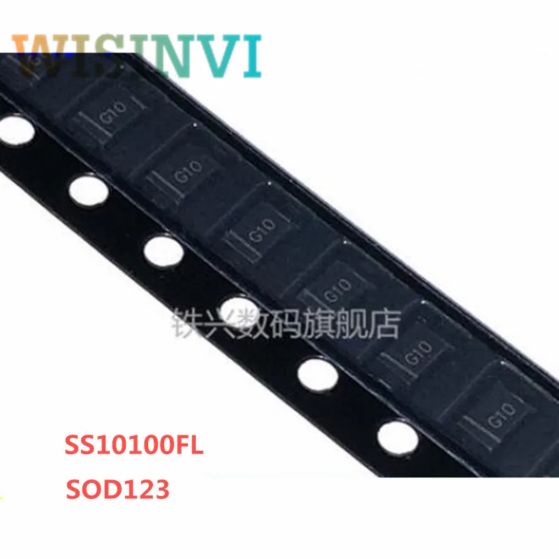 50pcs/lot SS10100FL SS20100FL SS1060FL SS1040FL SS1020FL SS2060FL SS2040FL SS2020FL 1206 SOD-123F Schottky Diode