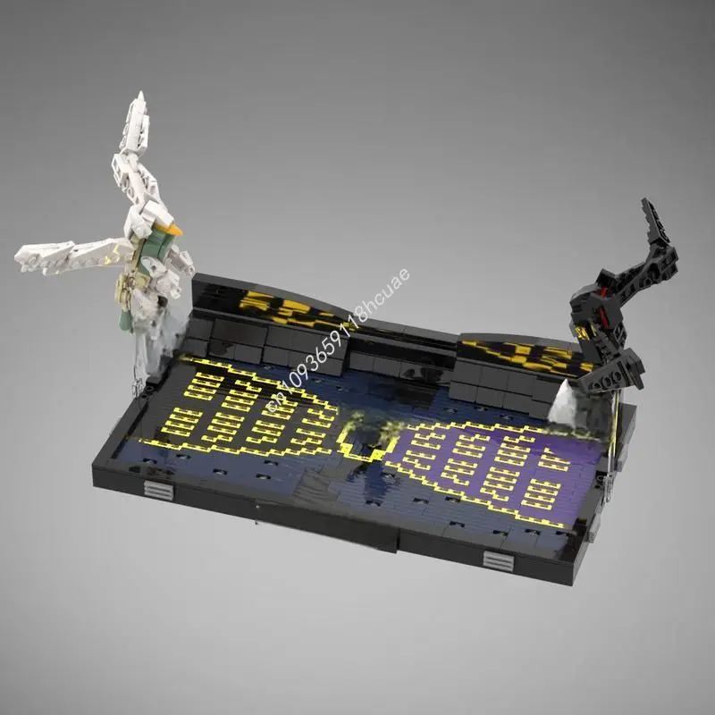 

754 шт. MOC The Ones Diorama Коллекция Clone Wars Season Star Battle UCS Модель Строительные блоки игрушки Рождественские подарки