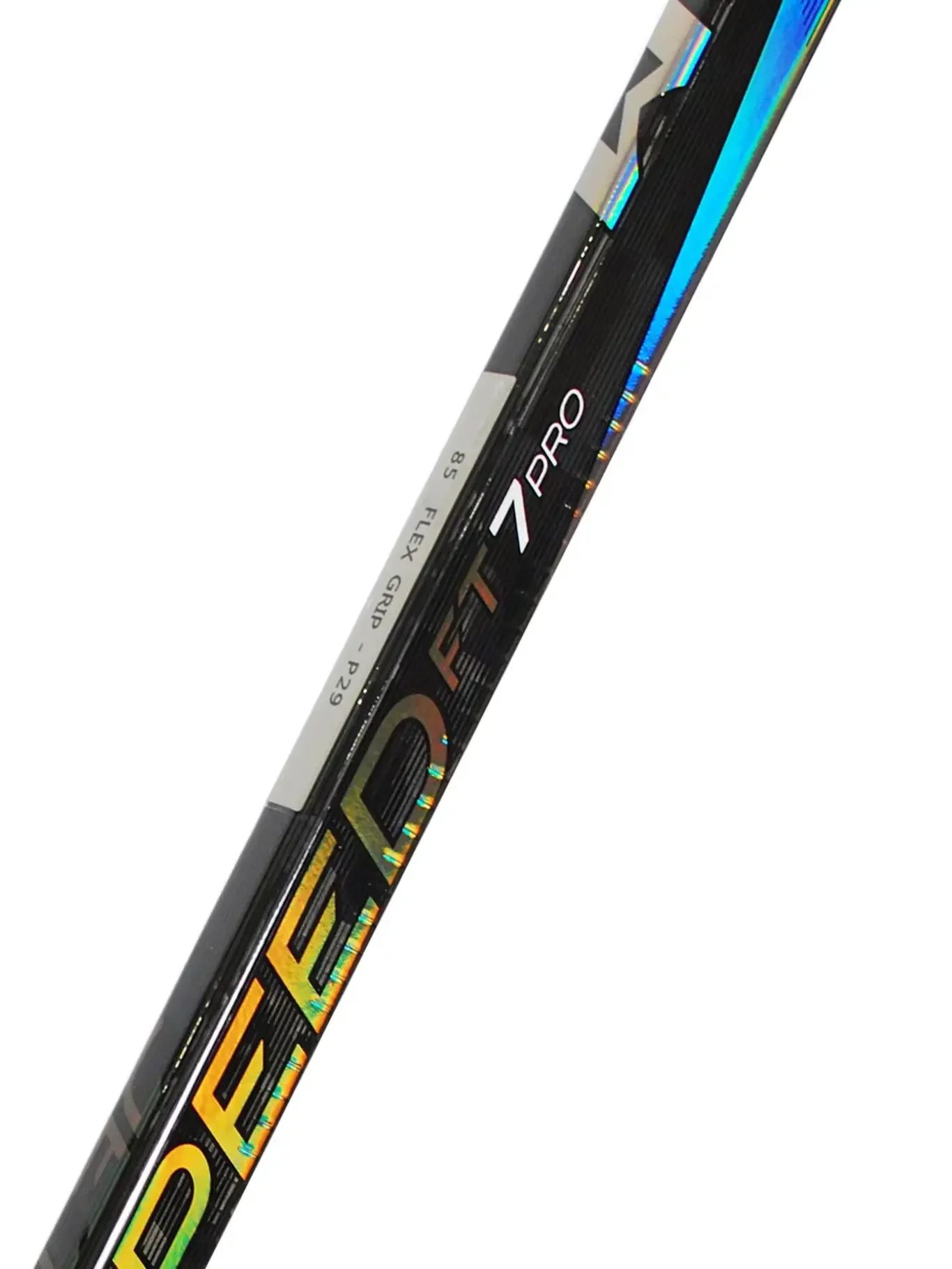 [2本パック][スペシャルカラー][シルバー][FT7] 新品アイスホッケー スティック シニア SPEED シリーズ FT7 PRO グリップ付き カーボンファイバー P28 P29