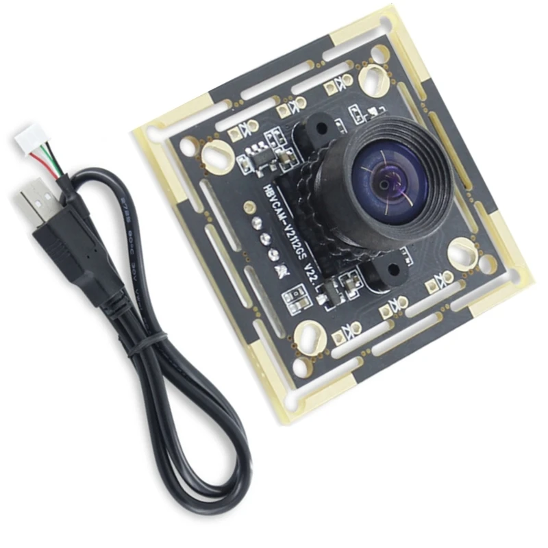 OV7251 Camera Module 0.3Million Pixel 60° 90° Black and White High-Speed Scanning Fixed Focus 640x480 USB Camera Module