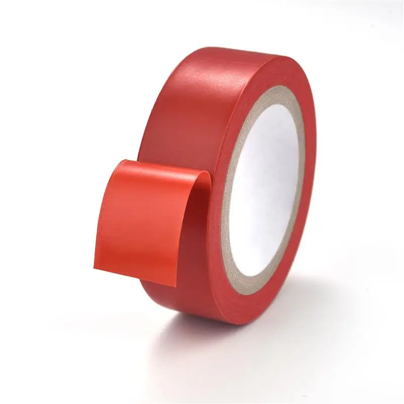 Color Electrical Tape PVC Wear-Resistant Flame Retardant Lead-Free Insulating Waterproof Eletrician White Black Red Blue Green