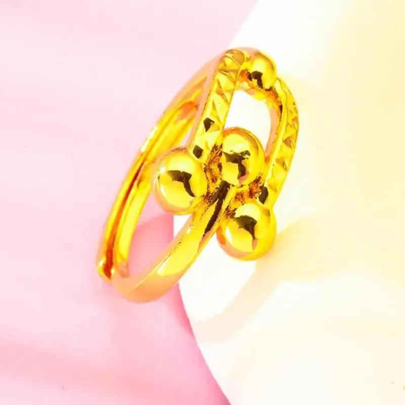 1 قطعة أزياء شخصية الذهب اللون U-شكل حلقة مفتوحة للنساء مجوهرات اكسسوارات هدايا