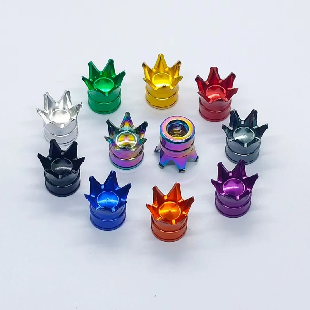4Pcs Motorcycle Aluminum Tire Wheel Stem Car Tire Valve Stems  Air Valve Cap Universal accessories image 6
