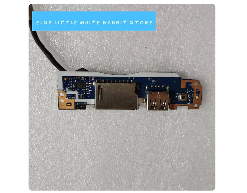FOR IdeaPad 1 14IAU7  14S 3 14ABA7 USB SD CARD POWER BUTTON BOARD W CABLE NS-D331