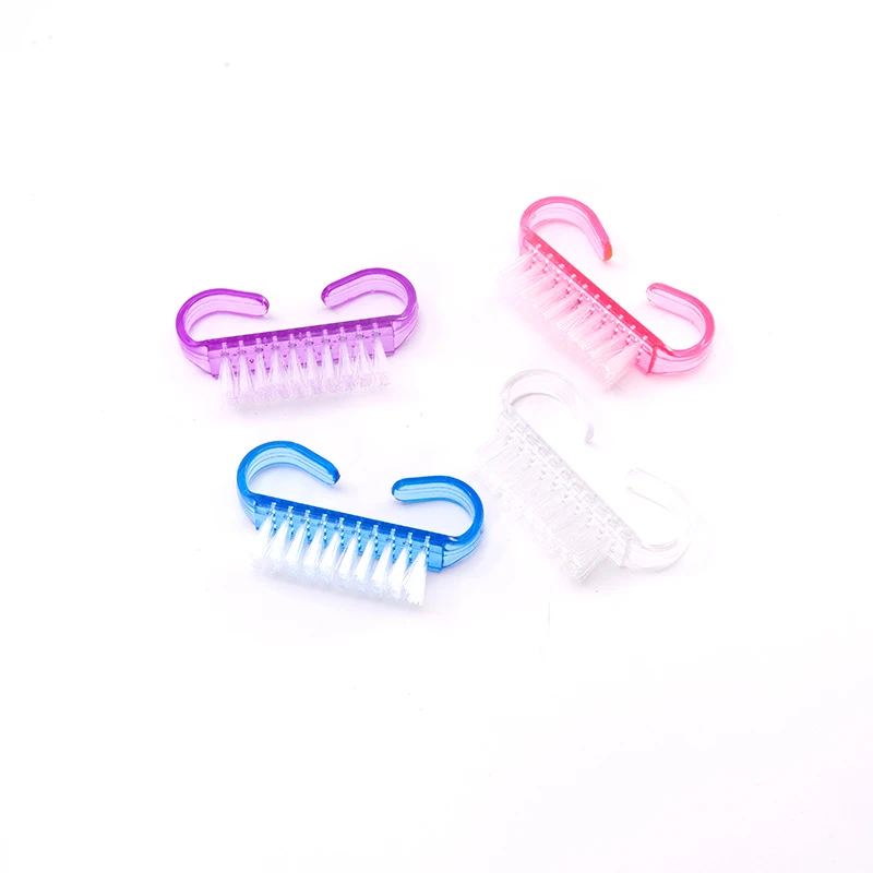 Nail Cleaning Nail Brush Tools File Nail Art Care Manicure Pedicure Soft Remove Dust Small Angle Clean Brush for nail care