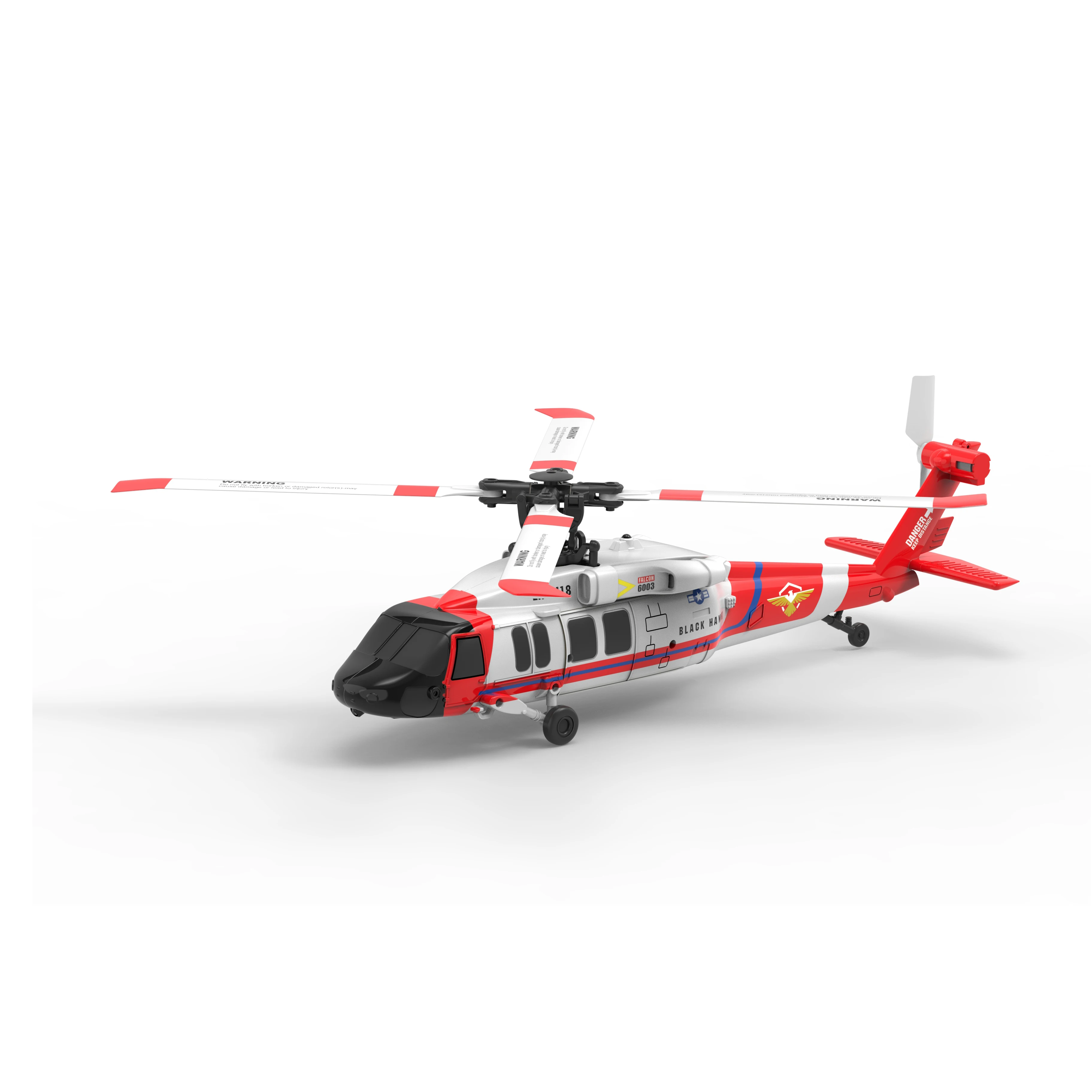 K200 RC Helicopter 6CH Brushless Inverted Flight Stunt Remote-Control Helicopter with 6axis Gyro Plane with Foam Box