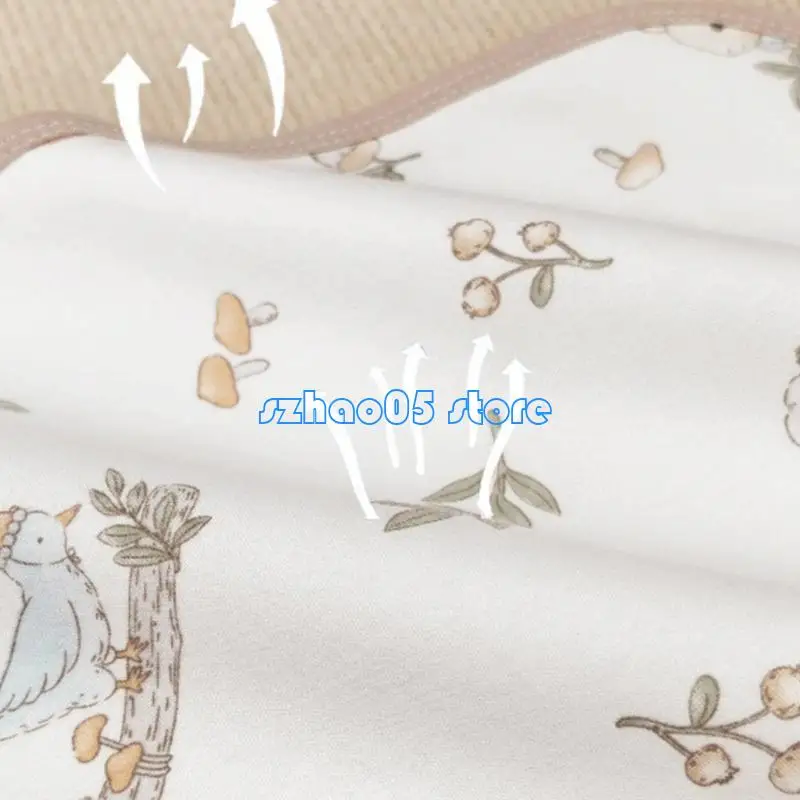 85LE 50x7 0 سنتيمتر/70x90 سنتيمتر قابلة لإعادة الاستخدام الطفل سجادة لتغيير الحفاض مقاوم للماء وسادة مبولة الرضع #2