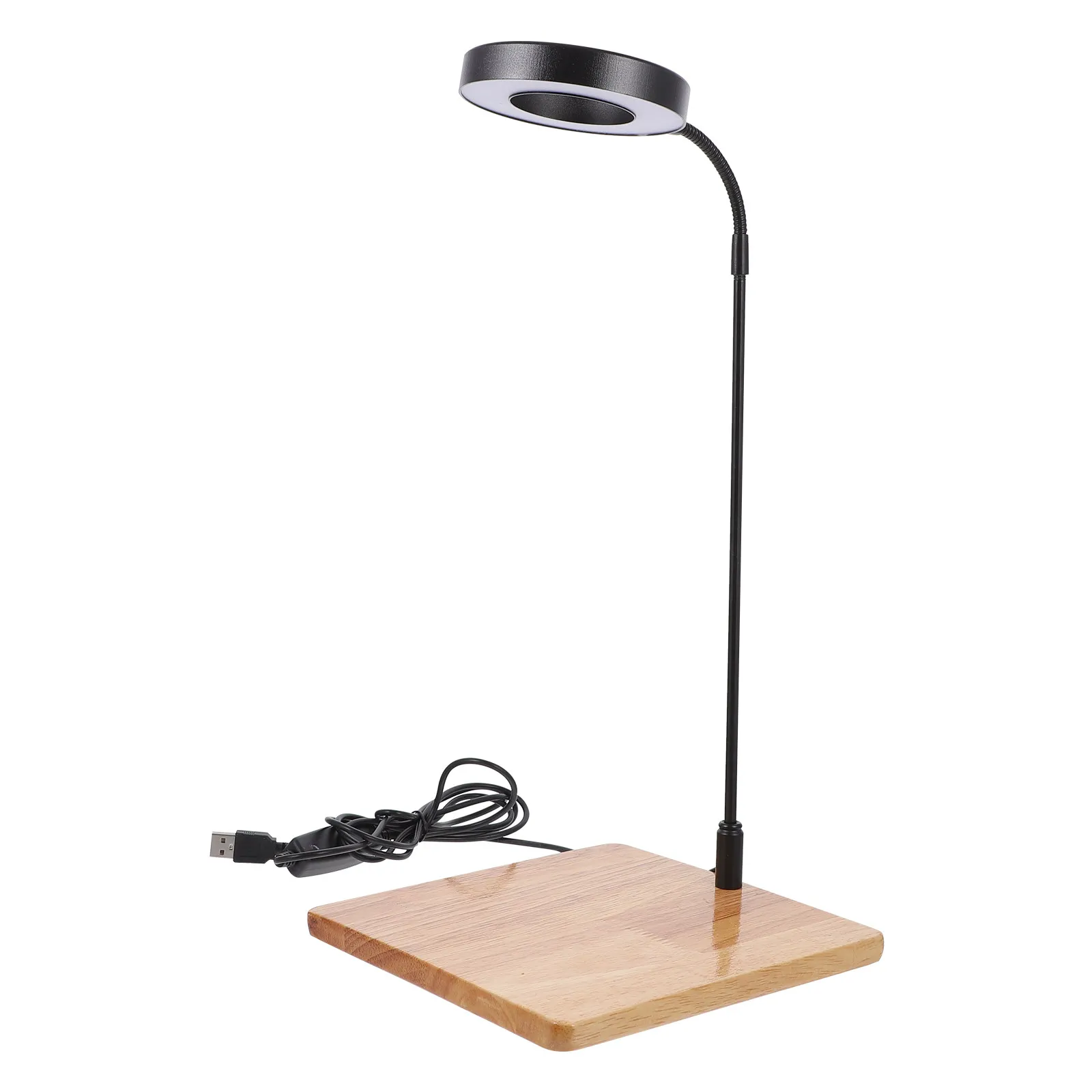 

1Pcs Aquarium Fill Light High Brightness LED Fish Tank USB Powered Lamp Adjustable Plant Supplement Natural Color Restoration