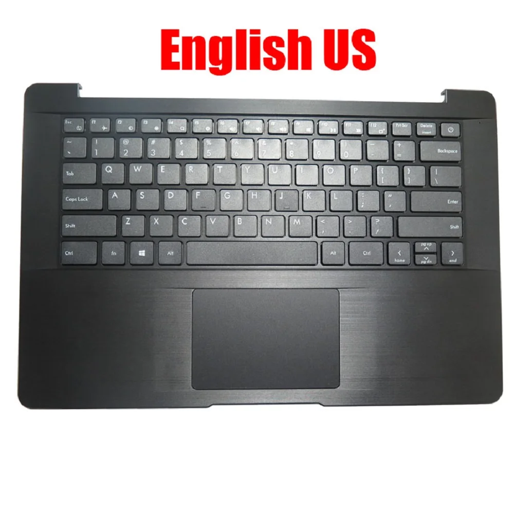 Laptop PalmRest&keyboard For AVITA Pura NS14A6 English US Upper Case With Touchpad New