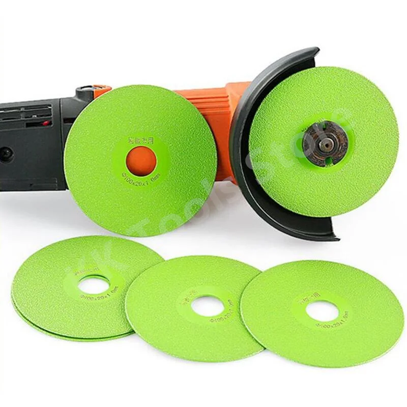 1/2/5pcs 100mm Glass Cutting Disc Diamond Saw Blade Crystal Glass Wine Bottles Grinding Chamfering Ultra-thin Cutting Blade