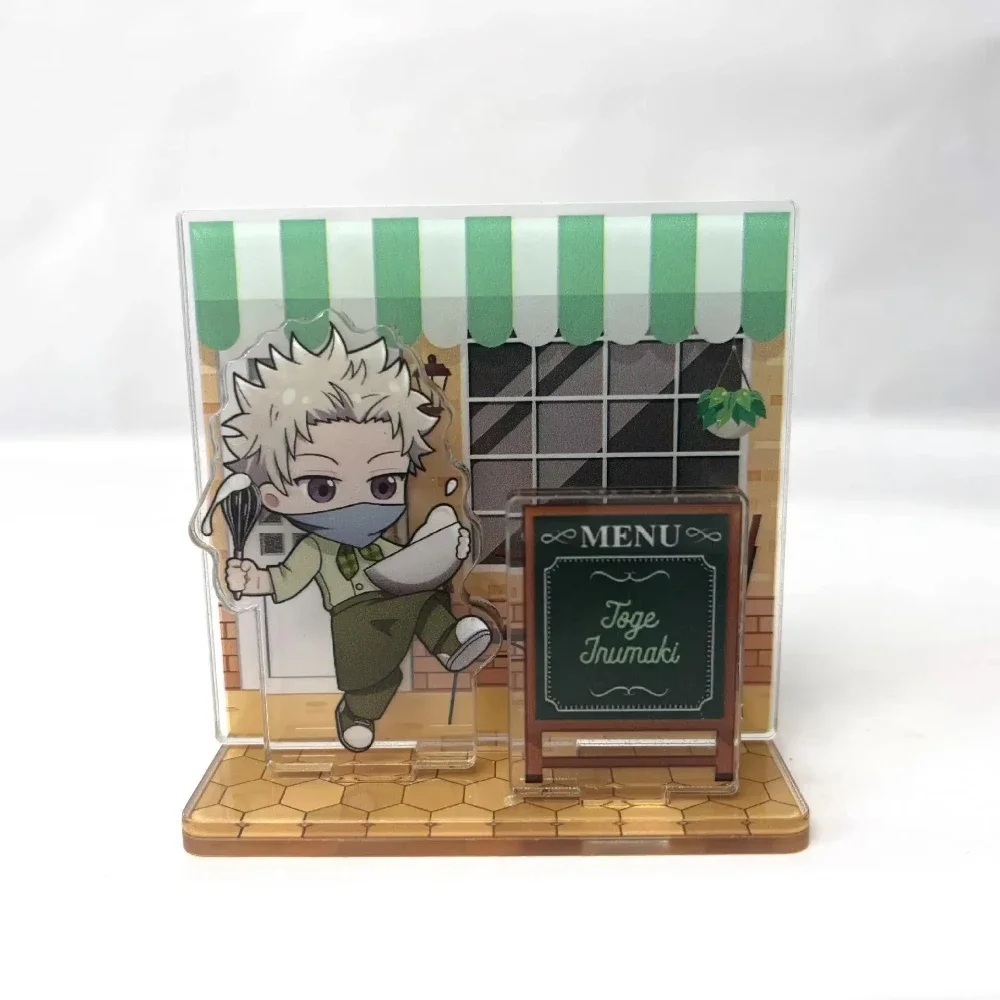 Jujutsu Kaisen periféricos de animé Satoru Gojo Nanami Kento Mini soporte adornos acrílicos colecciones de modelos muñecos figuras regalos