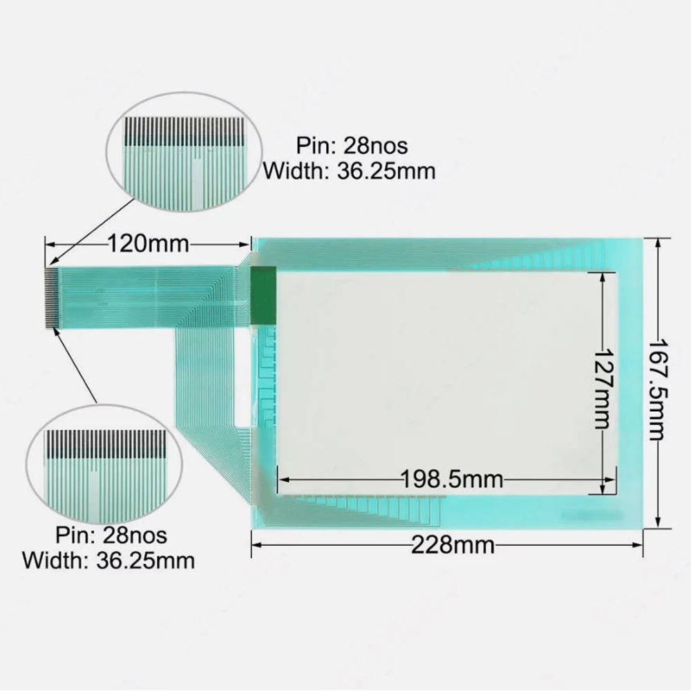 New for GP550-TC12 Touch Screen Panel Glass Touchpad