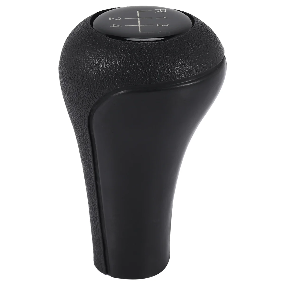 5 speed Manual Plastic Gear Shift Knob 12mm Stick Hole (Black) for BMW Series 1 to 7 X5 E30 E36 E46 E39 E34 Z3