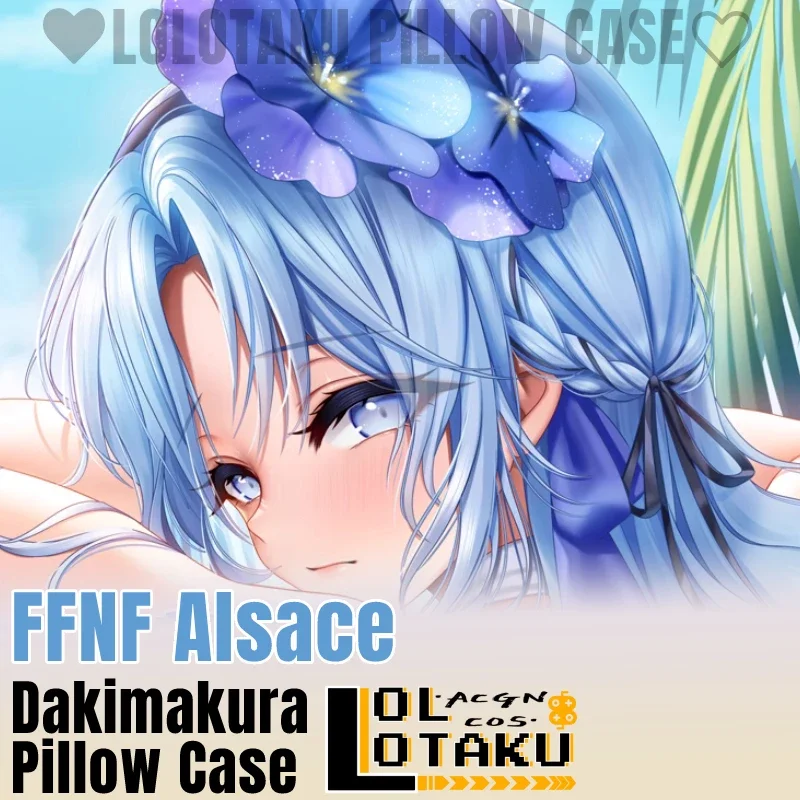 

FFNF Alsace Dakimakura Azur Lane Game наволочка обнимающая все тело сексуальная наволочка наволочка домашнее постельное белье Декор отаку подарок