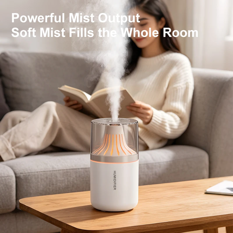 180ml Mini Portable Humidifier with Colorful Atmosphere Light Car Fragrance Cup Seat Design Delicate Spray for Home Humidificati