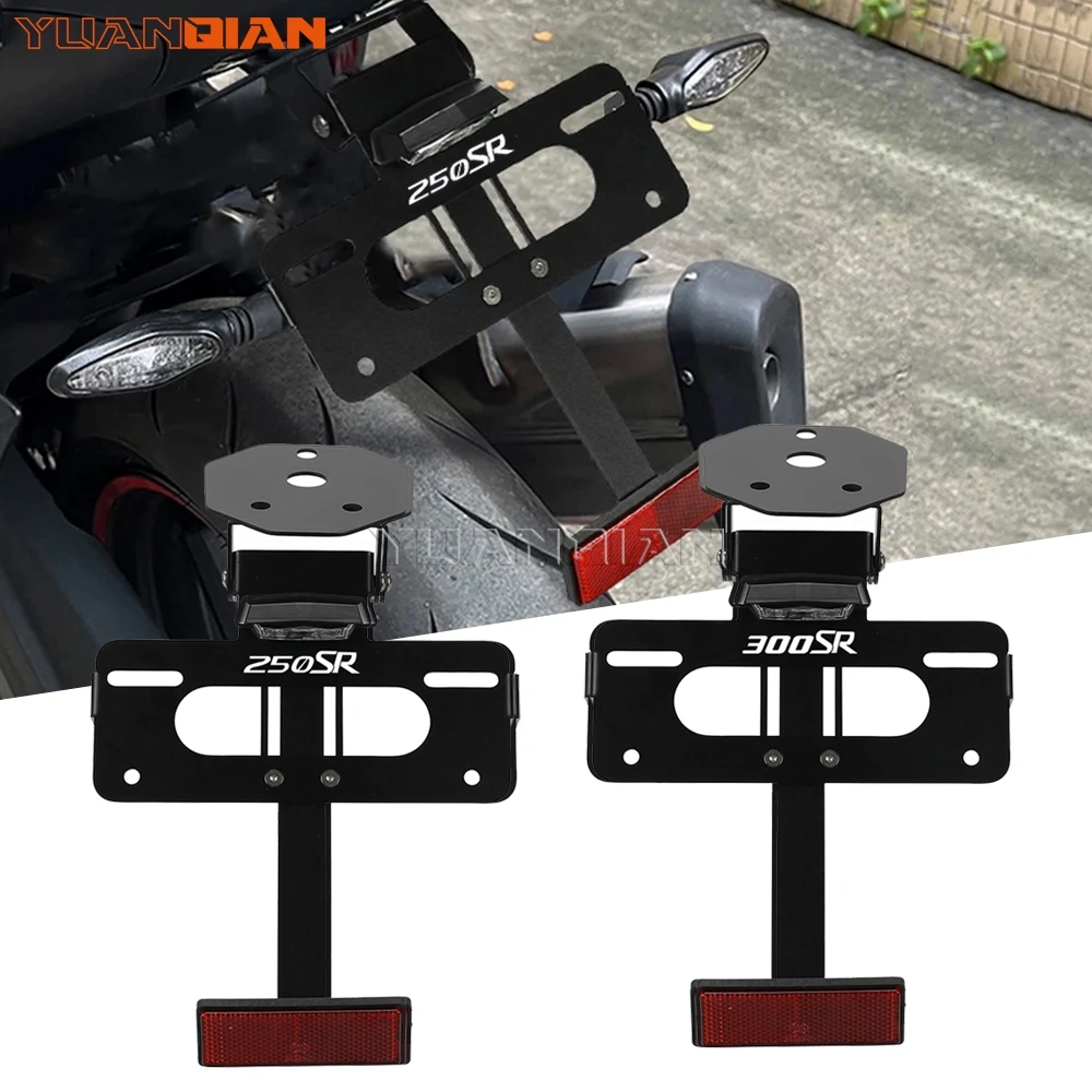 

Tail Tidy Fender Eliminator Bracket Kit For CFMOTO CF 250SR 250SRS 300SR 300SS 2023 2024 2025 Registration License Plate Holder