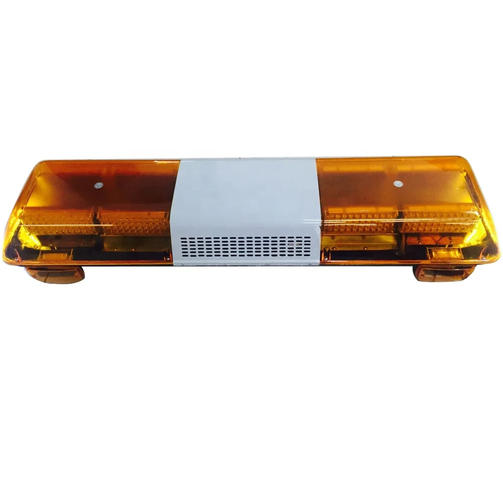 

12 V full size red blue amber ambulance police car mount flashing lights LED emergency warning light bar