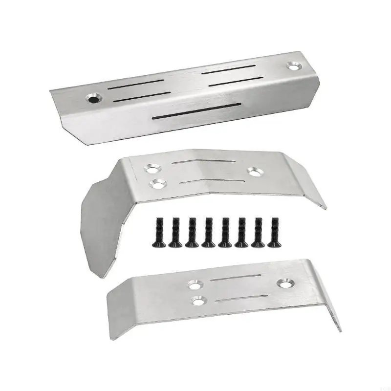 Protective Chassis Guard for Crawlers Mini Toy Remote Control Car Accessories Stainless Steel Plate Supplies
