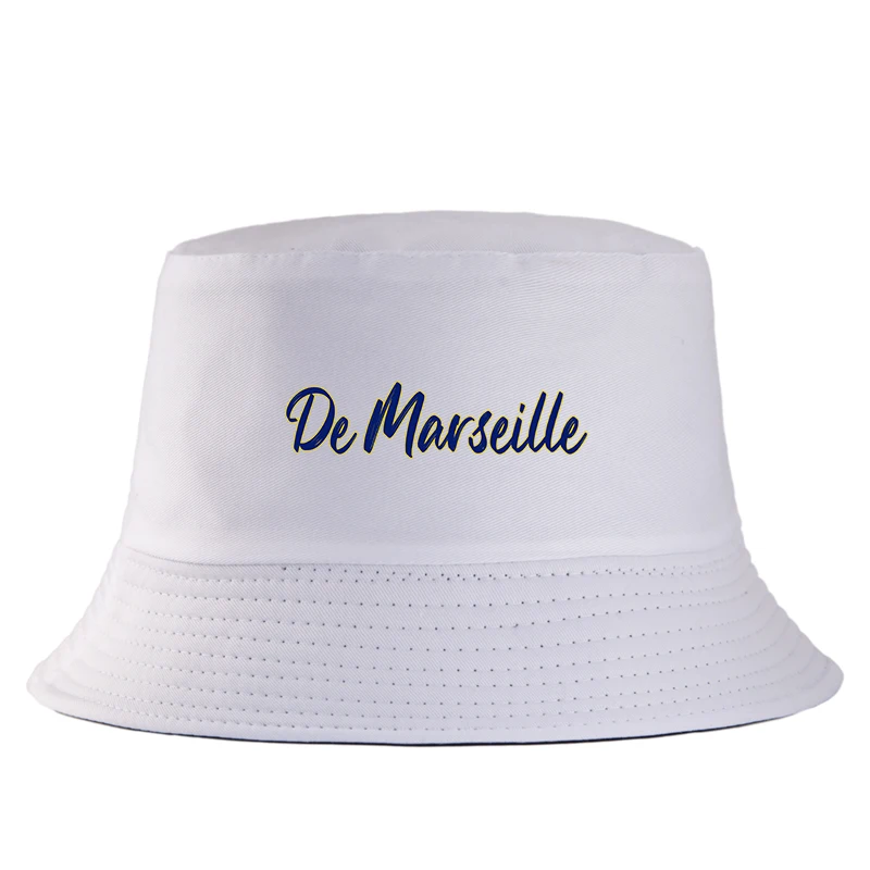 

Двусторонняя панама с буквенным принтом De Marseille для женщин и мужчин, летняя солнцезащитная пляжная дорожная повседневная рыбацкая кепка для девочек и мальчиков, повседневная панама