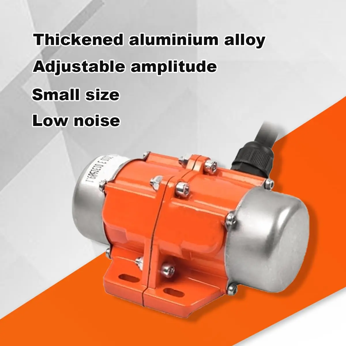 Ac 100W Concrete Vibrator Motor Adjustable Amplitude Easy To Install Low Noise Concrete Vibrating Motor Multi-Application