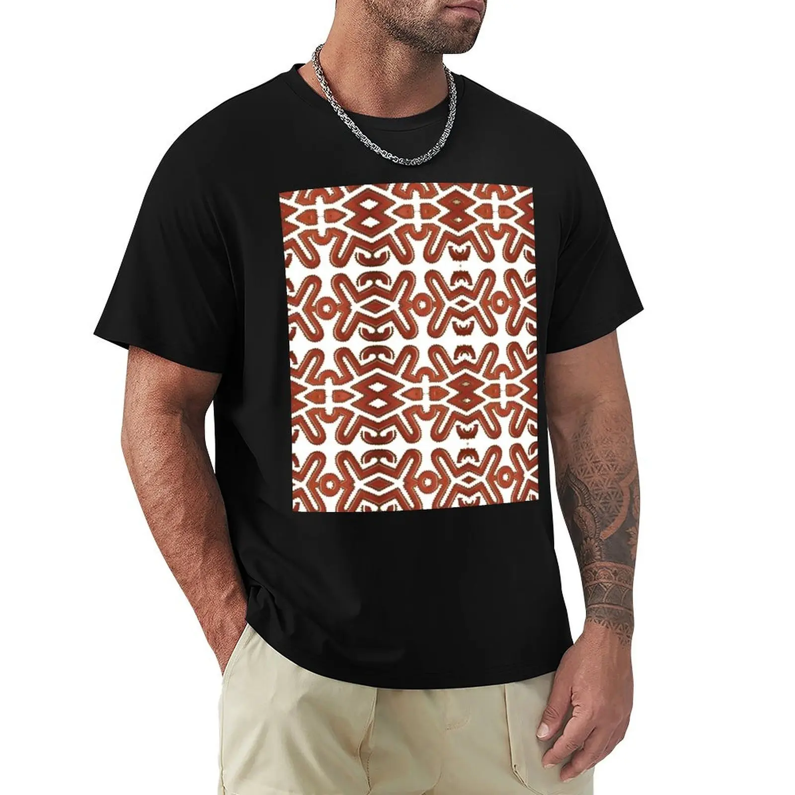 Famous Tufi Tapa Design T-Shirt Ultra Soft Breathable Tee Top