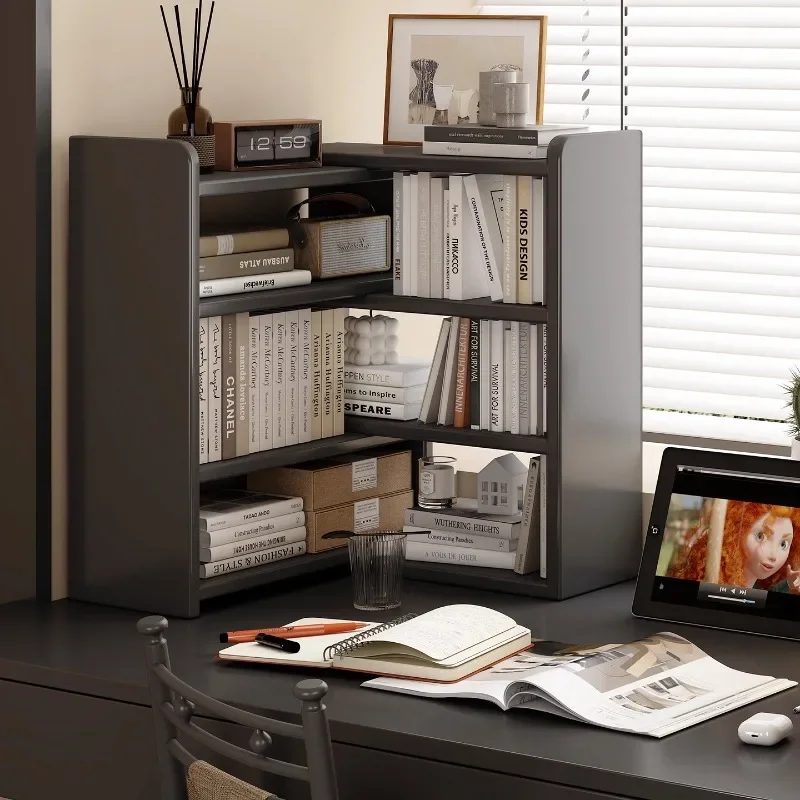 

Simple desktop bookshelf Student dormitory table shelf Multi-layer retractable corner storage rack Workstation storage rack