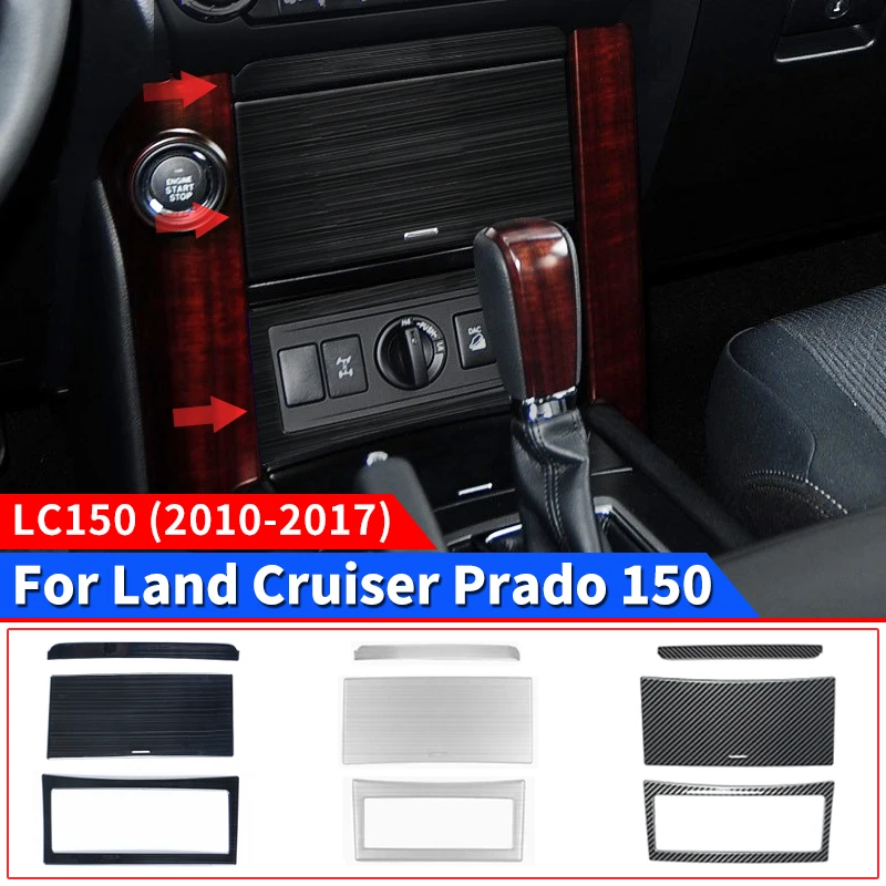 

For 2010-2017 Toyota Land Cruiser Prado 150 Interior Decorative Modification Accessories Central Gearbox Panel Lc150 Fj150