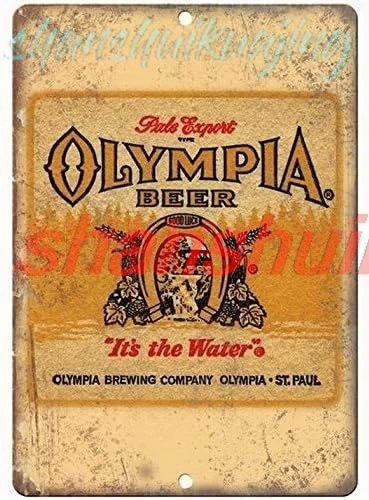 Olympia Beer St. Paul MN Man Cave Décor Retro Ad Retro Metal Tin Signs Beer 8X12 Inches FGDD sign