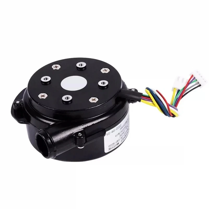 Miniature DC brushless centrifugal three-phase medium pressure blower industrial WS9250 variable frequency blower vortex pump