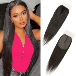 Straight Lace Closure 100% Human Hair 2x1& 4x1 T Part Lace Closure Wig Closure Cheap Closure Brazilian Remy Hair Natural Color