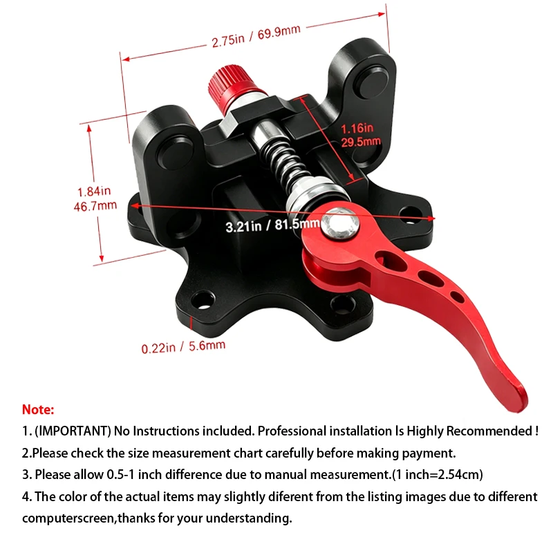 Für Q1R 70mm Schnellverschluss-Lenkrad aus Aluminiumlegierung für SIMAGIC Thrustmaster Logitech Rennspiele – Detail 2