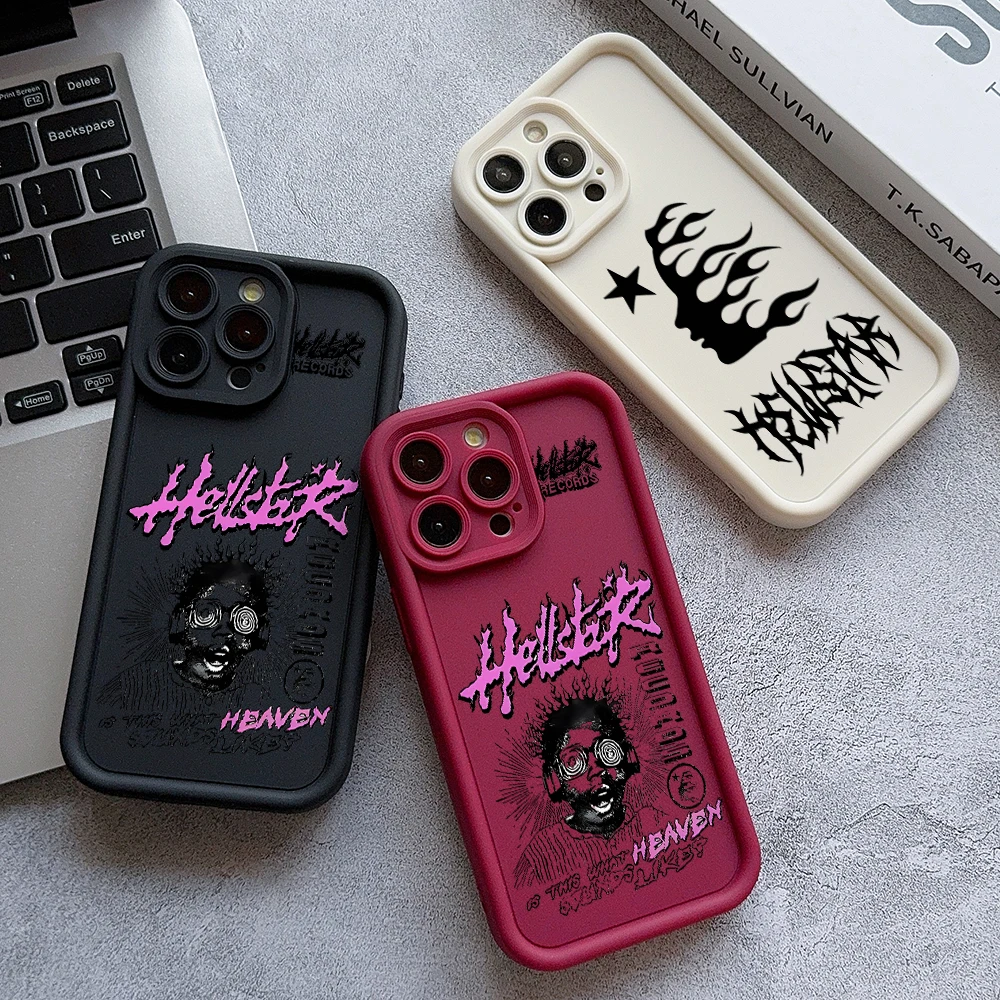 H-HellstarS Fashion Logo Phone Case for Xiaomi Redmi Note 15 14 13 12 11 10 Pro Plus 14C 13C 12C 10C Trubo 4 4G 5G Soft Cover view 3