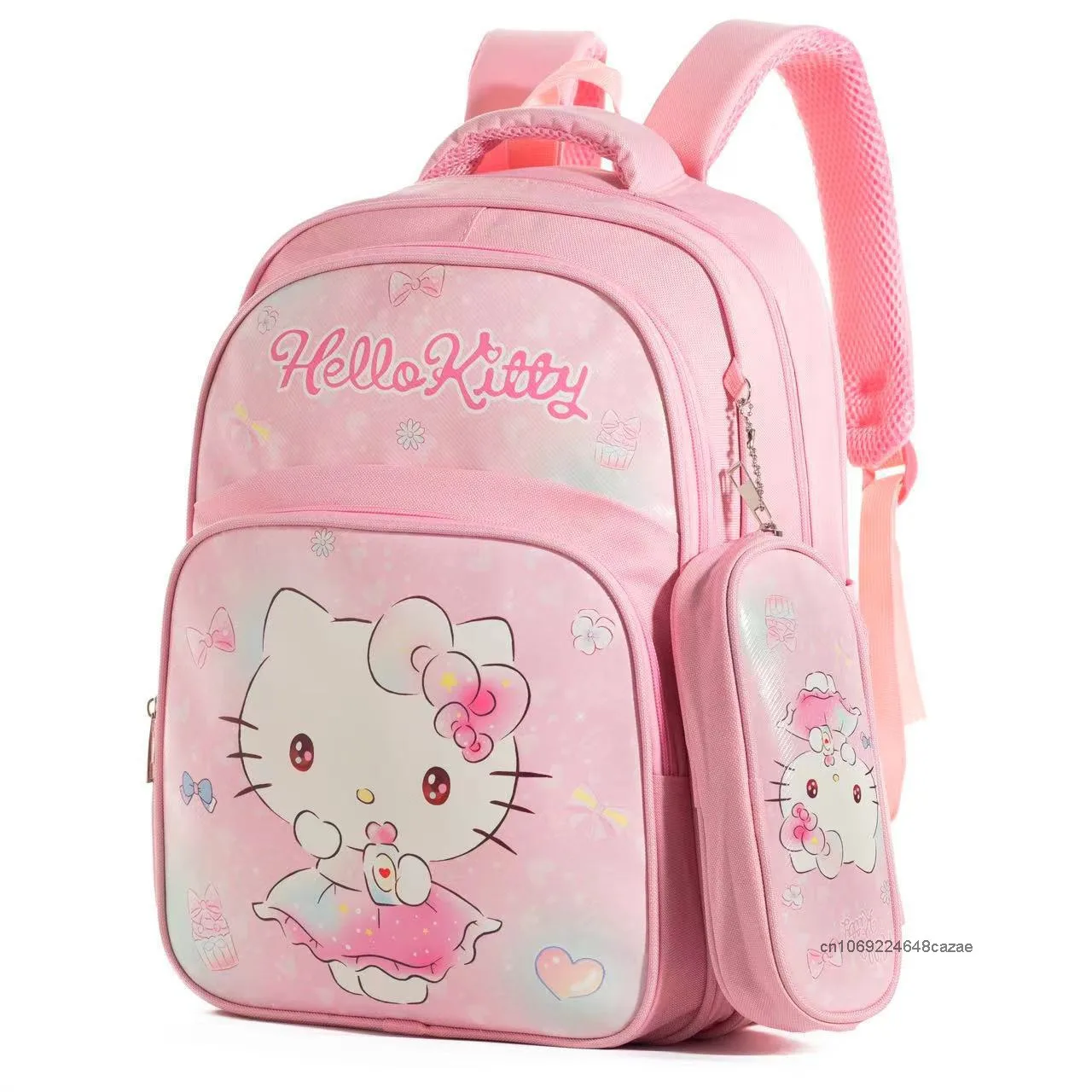 Sanrio hello kitty minha melodia cinnamoroll kuromi bonito dos desenhos animados mochila estilo japonês harajuku bookbag doce menina tendência mochila