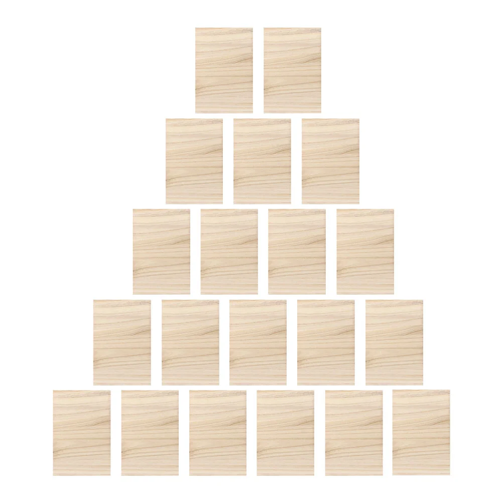 

20 Pcs Performance Board Training Taekwondo Plank Child Breaking Wooden Rebreakable Punching Boards Plate