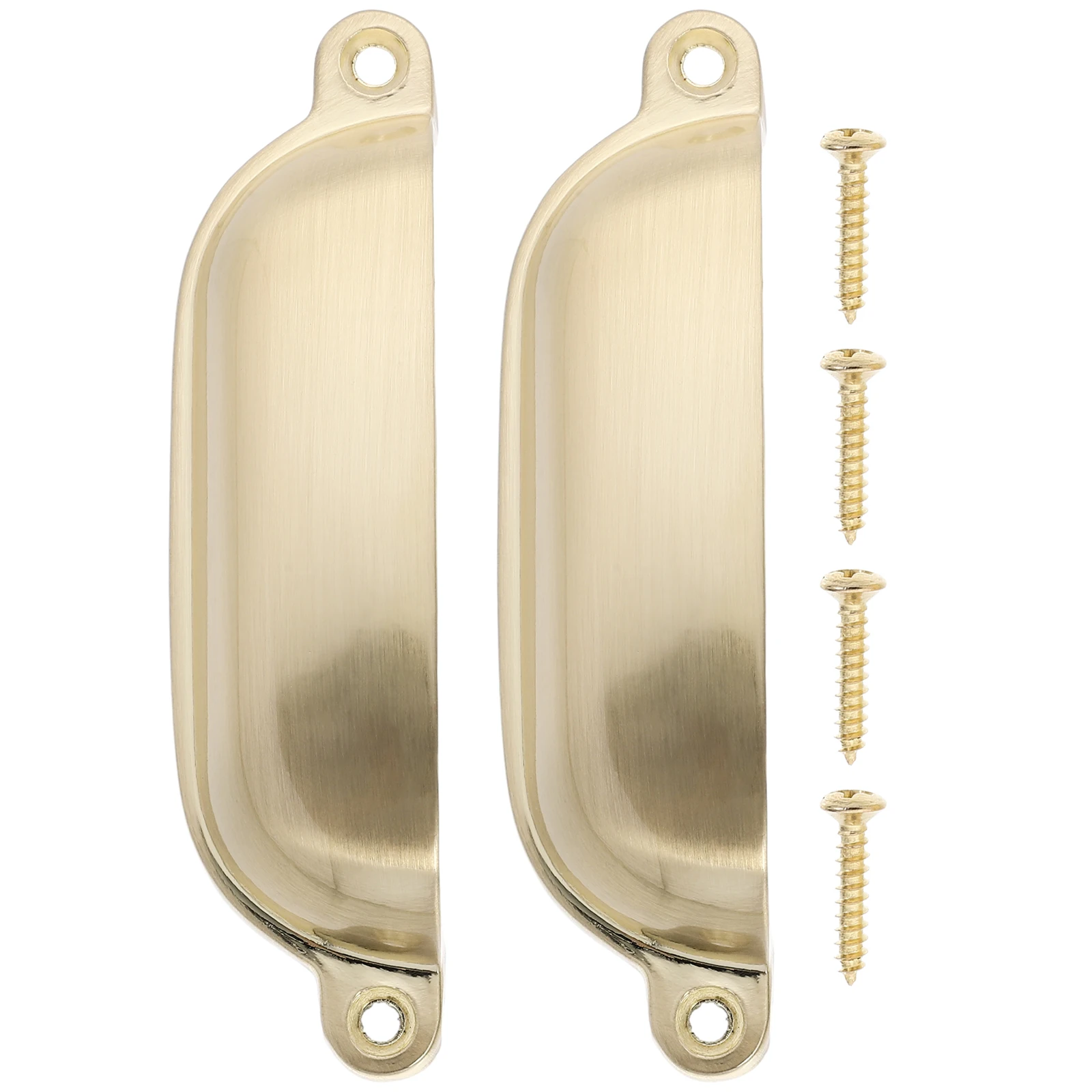 

2pcs Vintage Cabinet Pulls Drawer Handles Dresser Knobs Cupboard Wardrobe Hardware Durable Metal Storage Organizer Pull Handles
