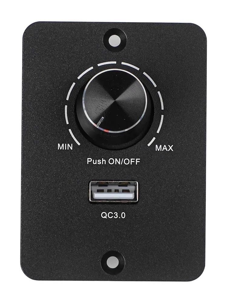 

Ambient Lighting LED Dimmer DC 12V-24V Compatible With Dimming Bulbs Vehicle Lighting 70*50mm 5A Current Handling