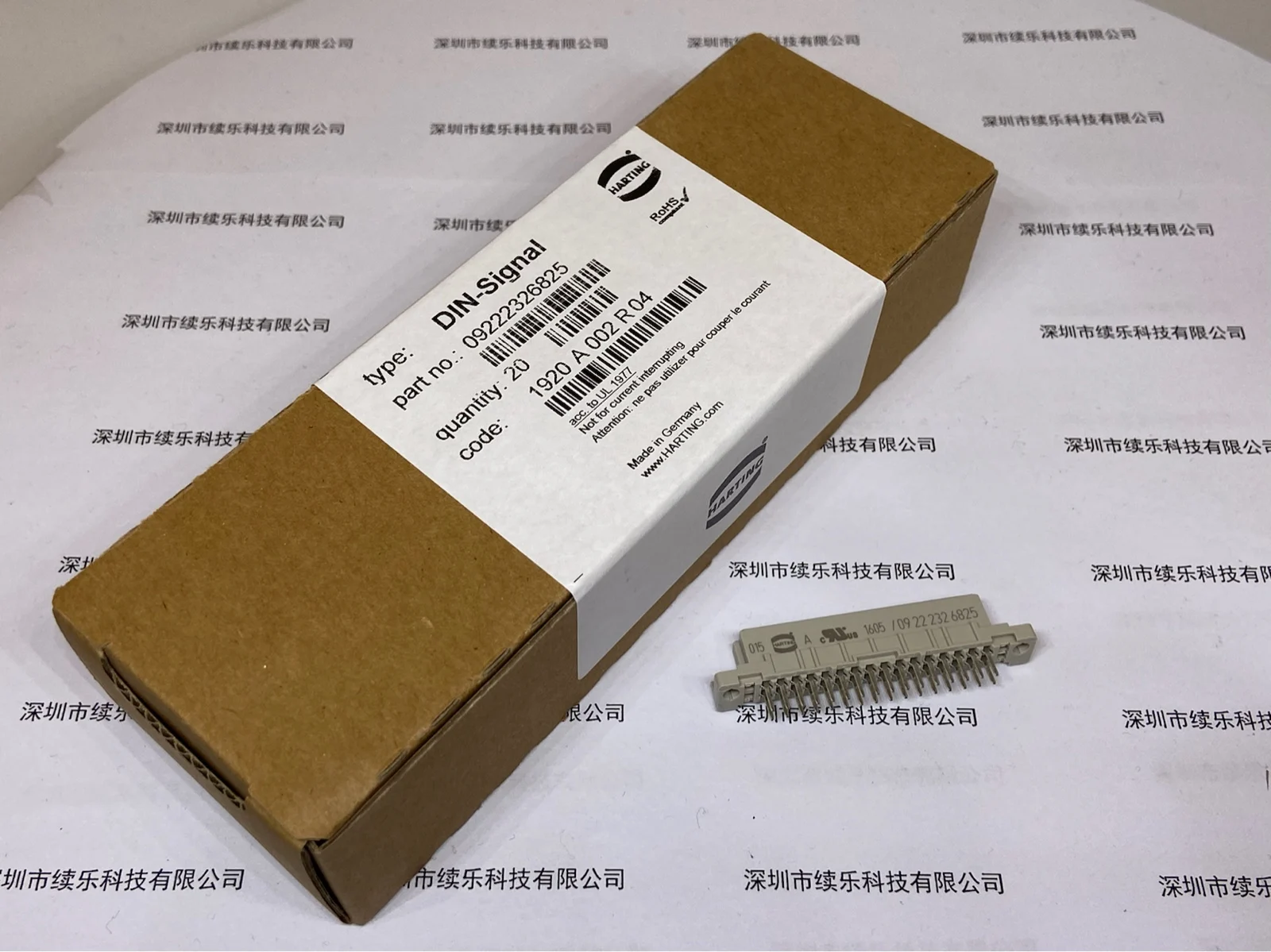 09222326825    موصل HARTTING DIN41612