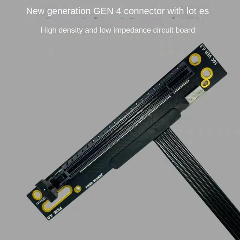 HOT-M.2 To PCIE X16 Multi-Functional Convenient VGA Adapter Cable For SSD M.2 Nvme Gen4 To PCIE 4.0 X4ES