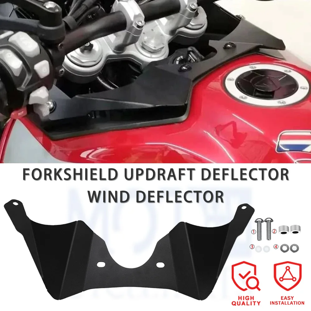 

2026 2025 Motorcycle Forkshield Updraft Deflector Wind Deflector For Tiger 900 Rally Pro Tiger 850 Sport 2020 - 2022-2023-2024