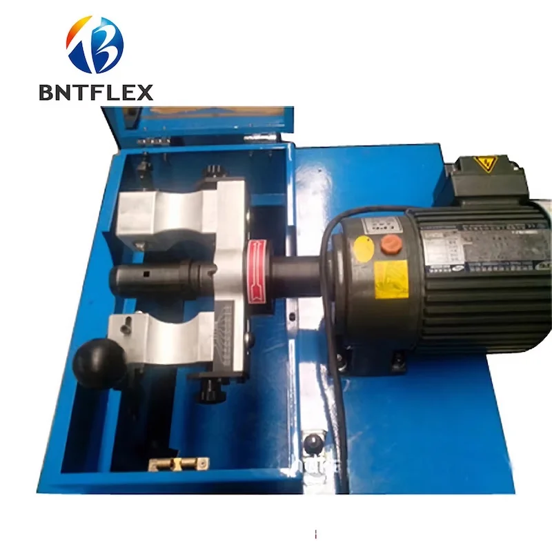 BNT65F hydraulic hose skiving machine price with external and Internal skving function
