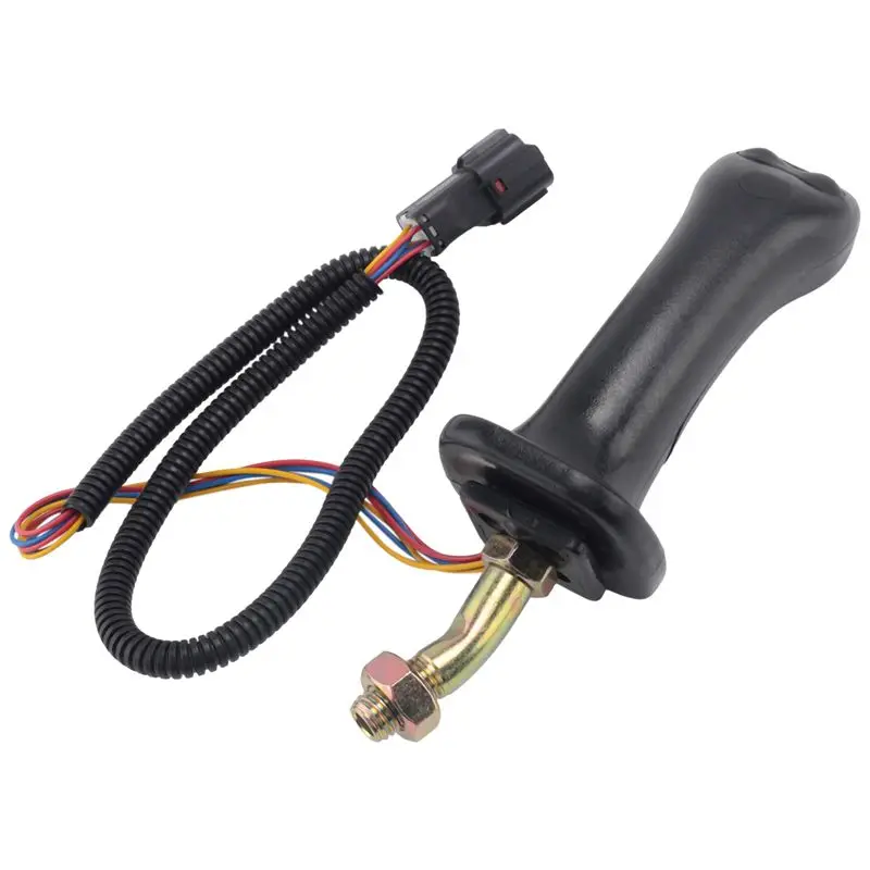AB33-3 Buttons Excavator Joystick Assy Handle Gears For Daewoo Doosan DH DX150 215 225 300 370-9C