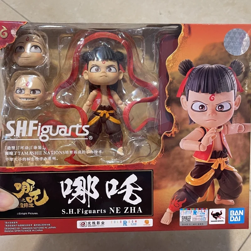 Em estoque original bandai nezha ao bing s.h. figuarts nascimento