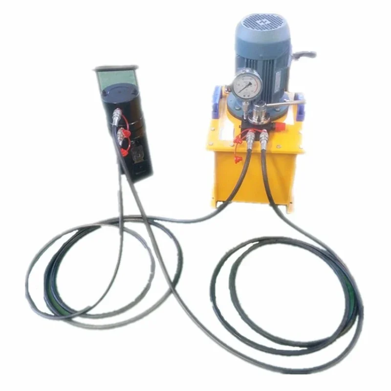 Hydraulic steel bar sleeve extruder presses one two-lane three-lane four-lane steel bar cold extruder at one time